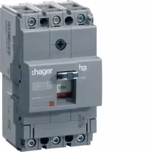Interruttore automatico, serie x160, a 3 poli, 25 kA, 25 A