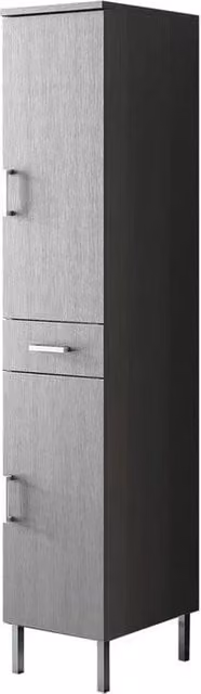 Colonna per il bagno h 180 cm della serie Venice in legno