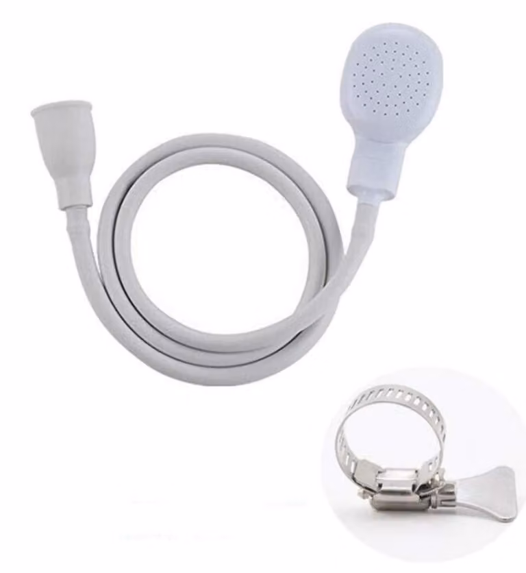Set di rubinetto manuale con tubo per bagno e cucina