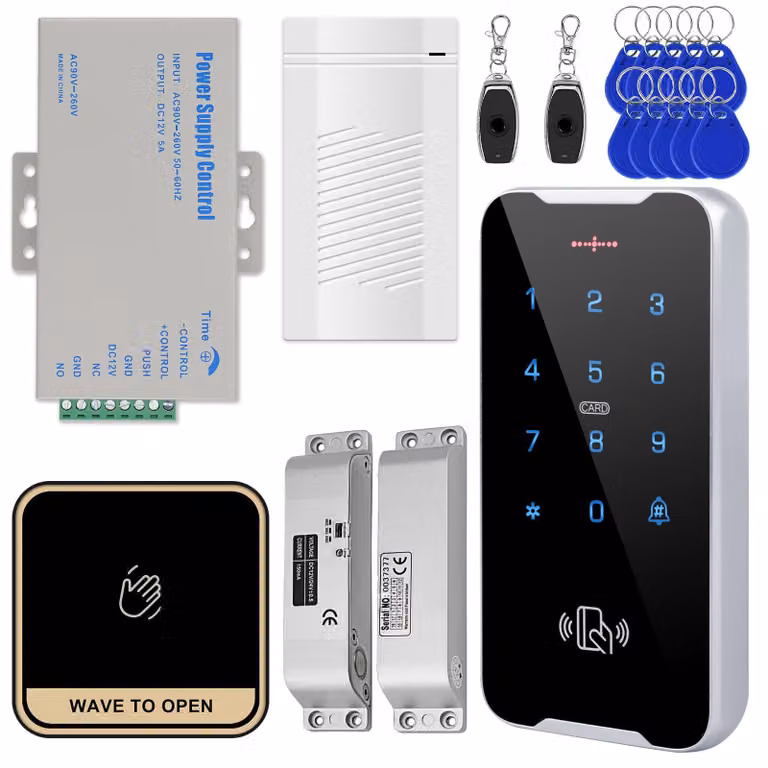 Sistema di controllo accessi, grado di protezione IP68, kit di accesso impermeabile per esterni