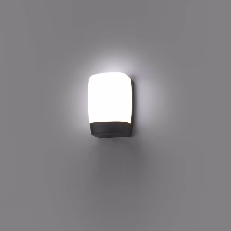 Lampada da parete per esterni a LED POL IP54 grigio scuro