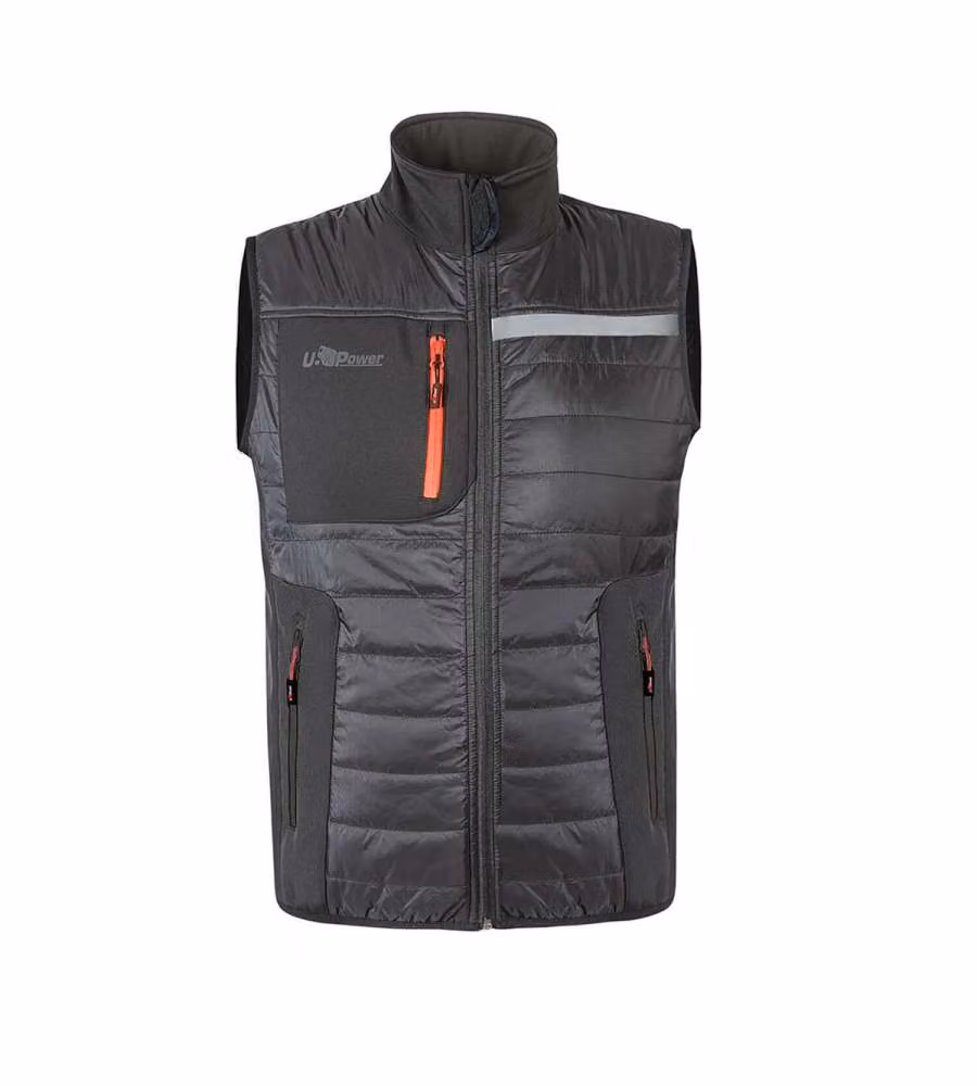 Gilet Asphalt Grey M Wall Upower
