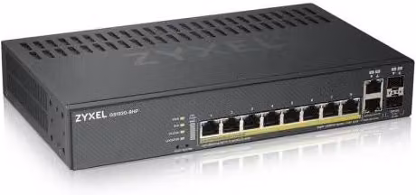 Zyxel GS1920-8HPV2-EU0101F Switch Gigabit Ethernet Gestito con Supporto PoE Nero