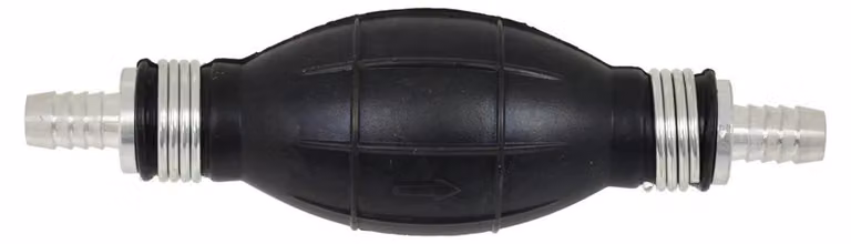Pompa a bulbo manuale, di adescamento in gomma per trasferimento di carburante sottovuoto, accessorio per barche marine, 10 mm