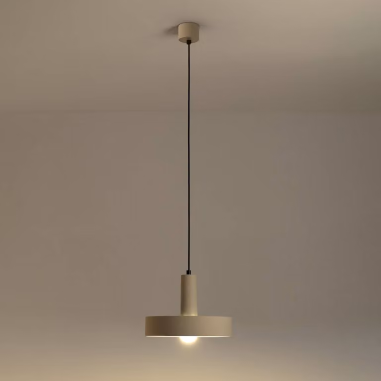 LEDS-C4 Lampada a sospensione Keops 1, dimmerabile, Marrone / Ruggine, Soggiorno / Sala da pranzo, Alluminio, Moderno, Lampada a sospensione