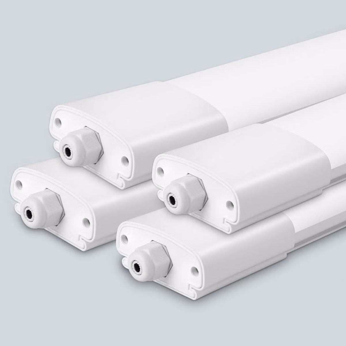 Plafoniera a LED - 20W - Luce neutra - 60 cm - Resistente all'umidità - Bianco
