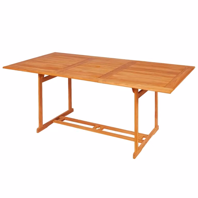 Set da Pranzo da Giardino 9 pz con Cuscini in Legno di Teak