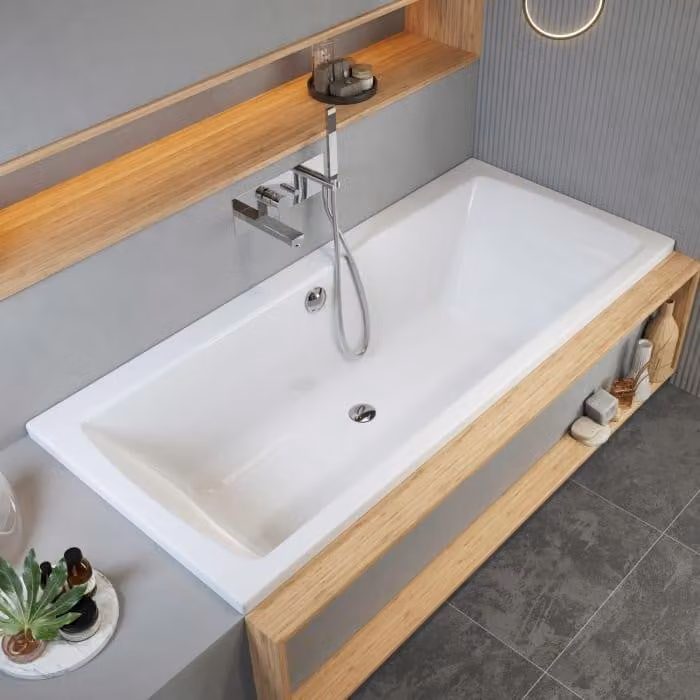 Vasca da bagno Gina Duo, dimensioni 190 x 90 cm
