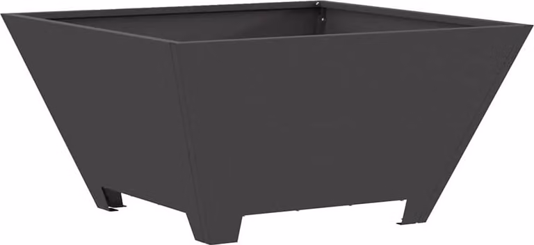 Focolare Nero 60 x 60 x 30 cm Acciaio