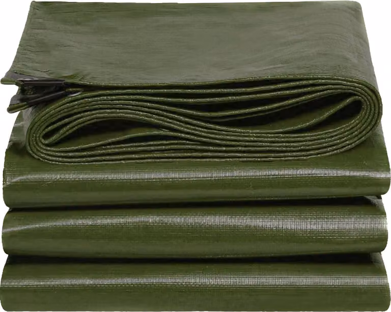 Telo impermeabile con occhielli - 4 x 6 metri - Resistente a strappi e alle intemperie