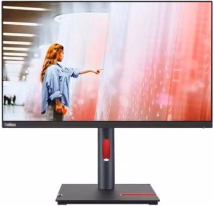 Monitor PC Lenovo ThinkVision P24q-30 da 60,5 cm (23.8") Quad HD 2560 x 1440 IPS Nero con USB-C, HDMI, DisplayPort ed Ethernet/LAN