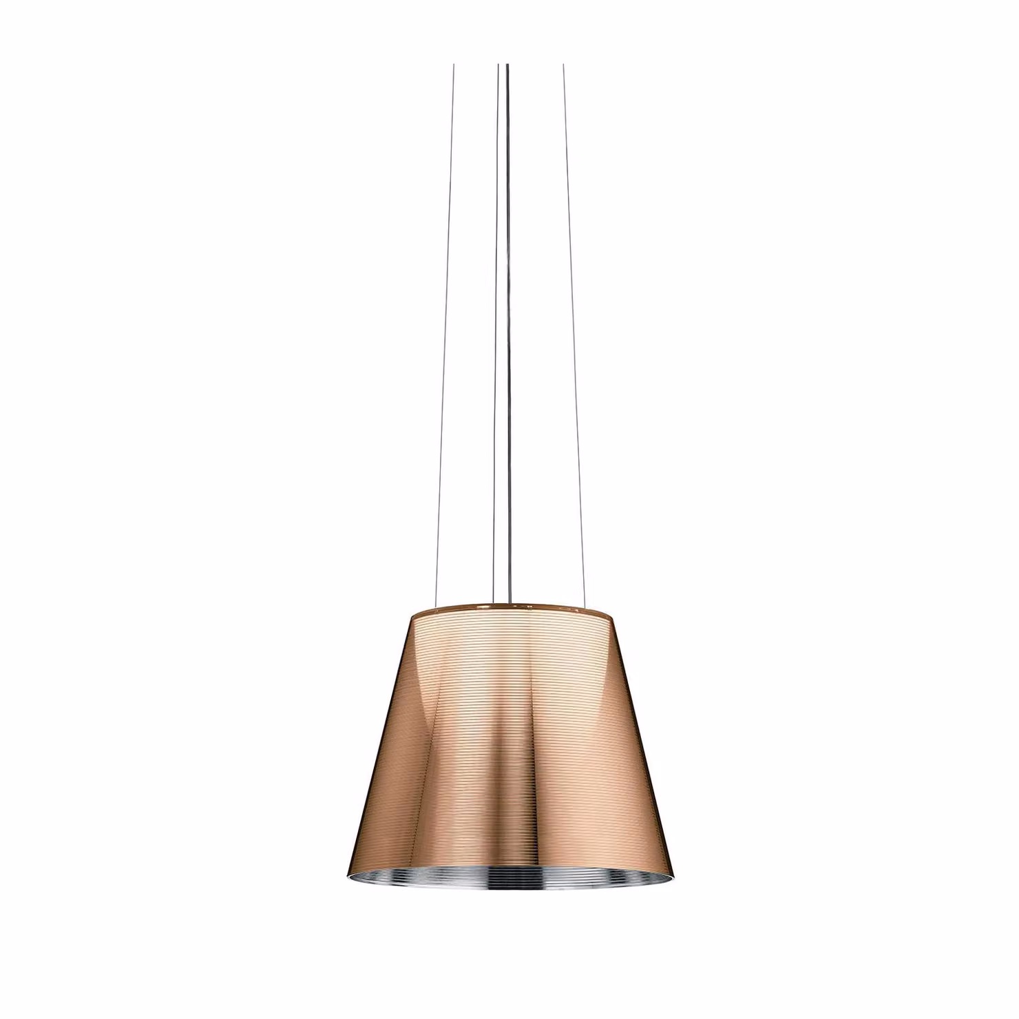 Flos - KTribe Suspension 2 - Lampada a sospensione - Bronzo