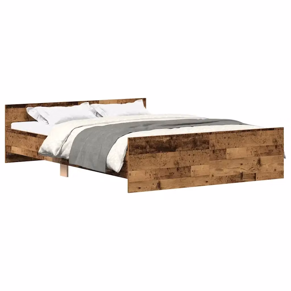 Giroletto vidaXL in legno color marrone con doghe piatte fisse L/P: 140 x 200 cm – 2