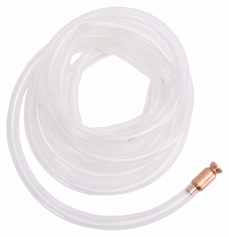Pompa sifone, tubo da 5 metri, diametro 18 mm, in polietilene, autoaspirante
