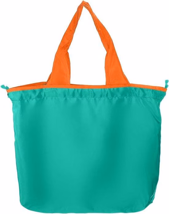 Borsa da viaggio blu, lavabile, 510 x 400 mm, pieghevole, leggera