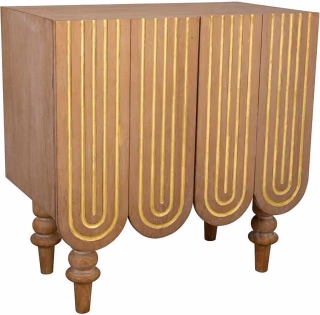 Credenza in legno marrone 80x42x81h cm