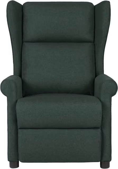 Divano Sedia-Poltrona Massaggiante Verde Scuro in Tessuto 397476
