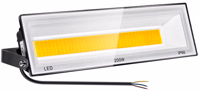 Faretto LED da esterno, 200 W, 20000 lumen, grigio, 41 cm