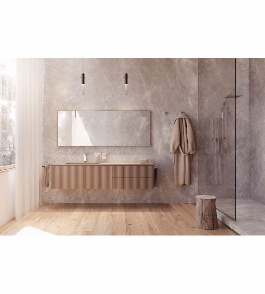Metaform Porta Sapone Trend Cromo Bianco Grigio 10,9x6,7 cm