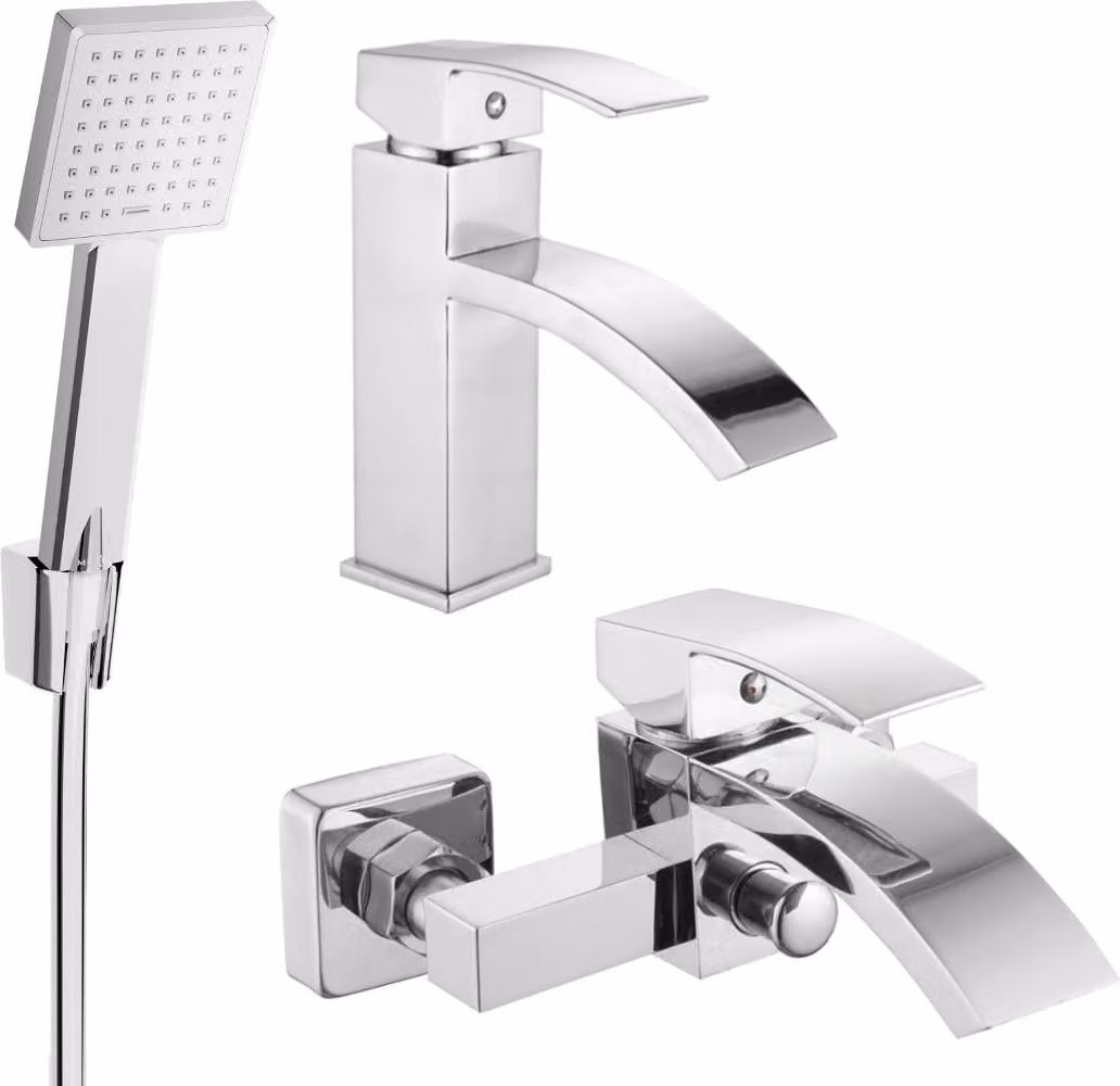 Mexen Libra R45 set da bagno, cromo - 745103R45-00