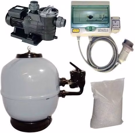 Kit di filtrazione trifase RIVALTA FS-500 con portata di 12 mc/h
