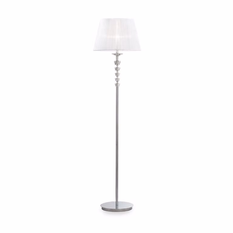 PEGASO lampada da terra bianca 1 lampadina