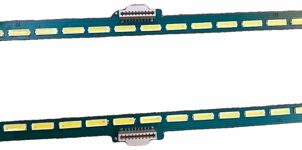 Striscia di retroilluminazione a LED, lunghezza 604 mm, materiale in alluminio, compatibile con la serie 55UH7500, flusso luminoso 60, funzionalità dimmerabile