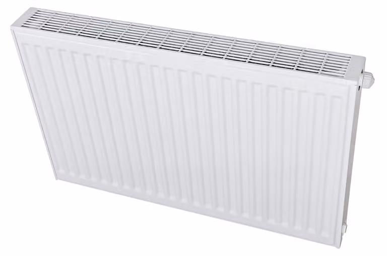 Radiatore a pannello, modello 22, dimensioni 900x600 mm, colore bianco - Potenza: 1437 Watt - Materiale: acciaio - Adatto per ambienti domestici e uffici - Radiatore universale