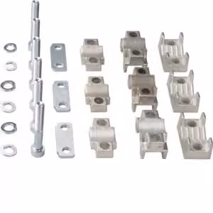 Set di morsetti a prisma HAGER LZ155 per NH2 2x70-120 mm²