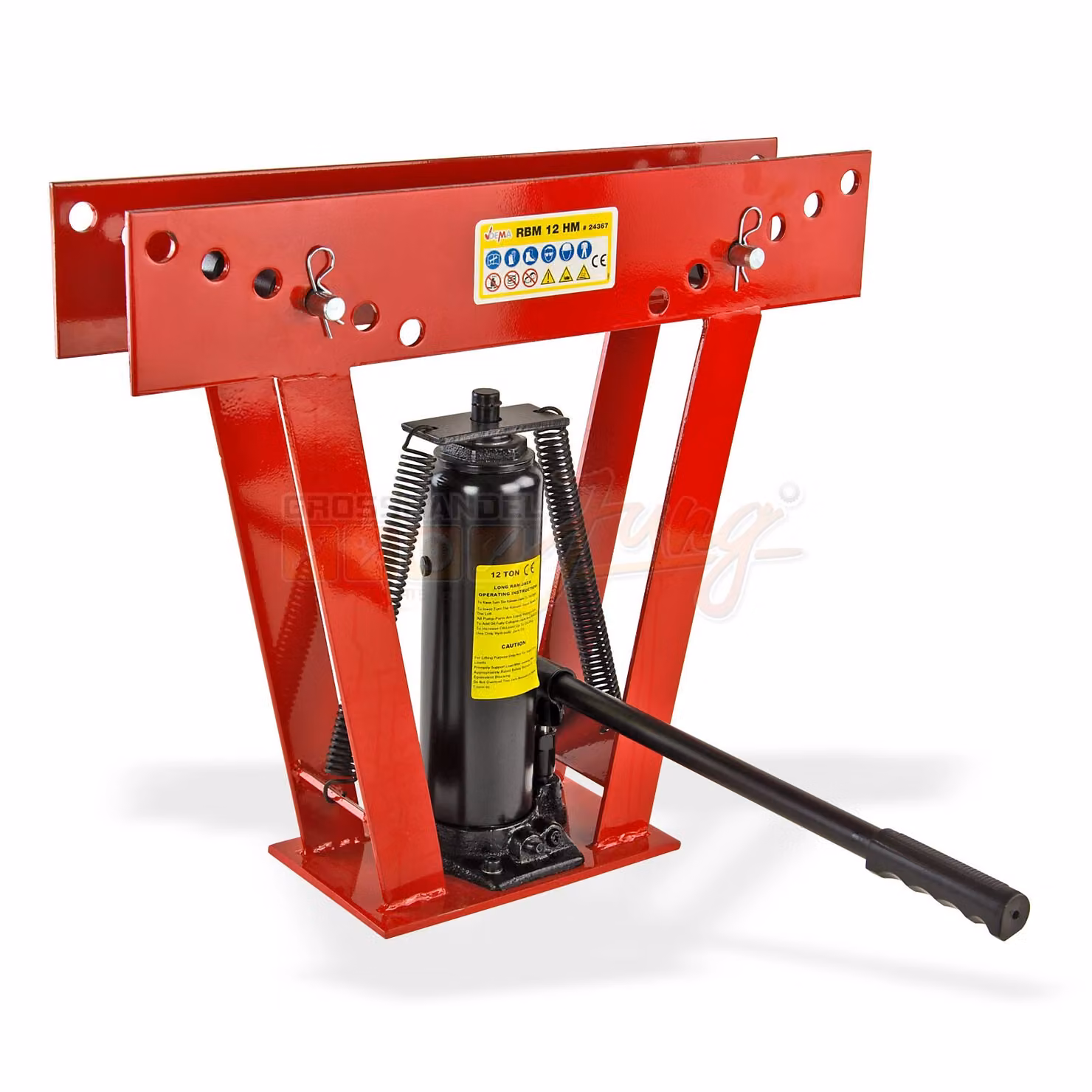 Curvatubi idraulici fino a 2″ 12T RBM12HM