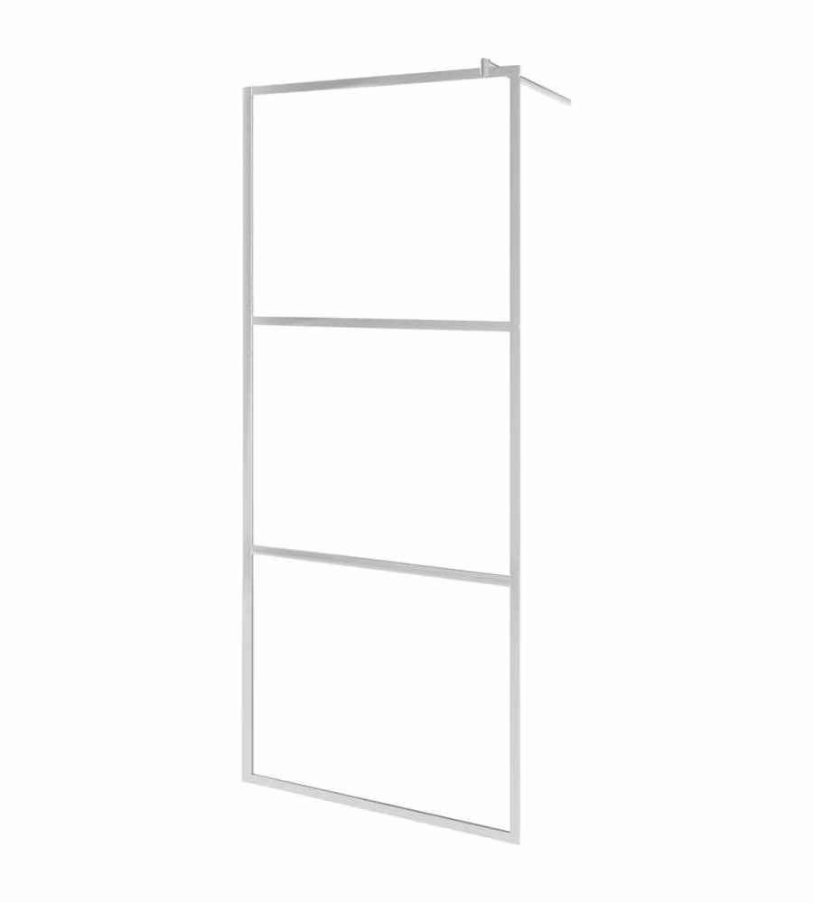 Parete per Doccia Walk-in vidaXL in Vetro Smerigliato ESG, L: 80 cm, H: 195 cm – 2