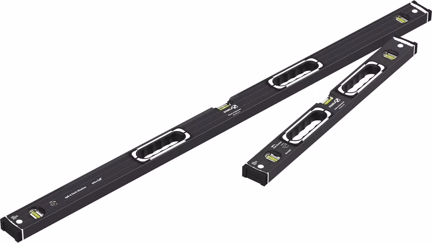 Set livella Stabila 196-2 Dark Shadow 122 cm 61 cm edizione limitata 20053