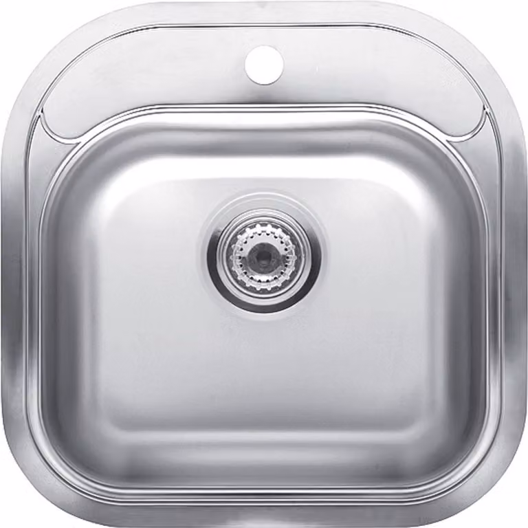 Lavello Reginox, lavello da cucina in acciaio inox Boston KG-CC (304) 42x35,3 cm R23563