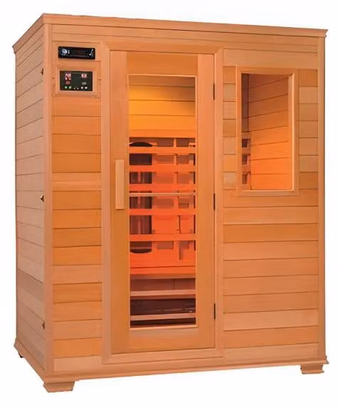 Saunaraum Designsauna Sauna Trockensauna Saunakabine Heimsauna 155x110 cm