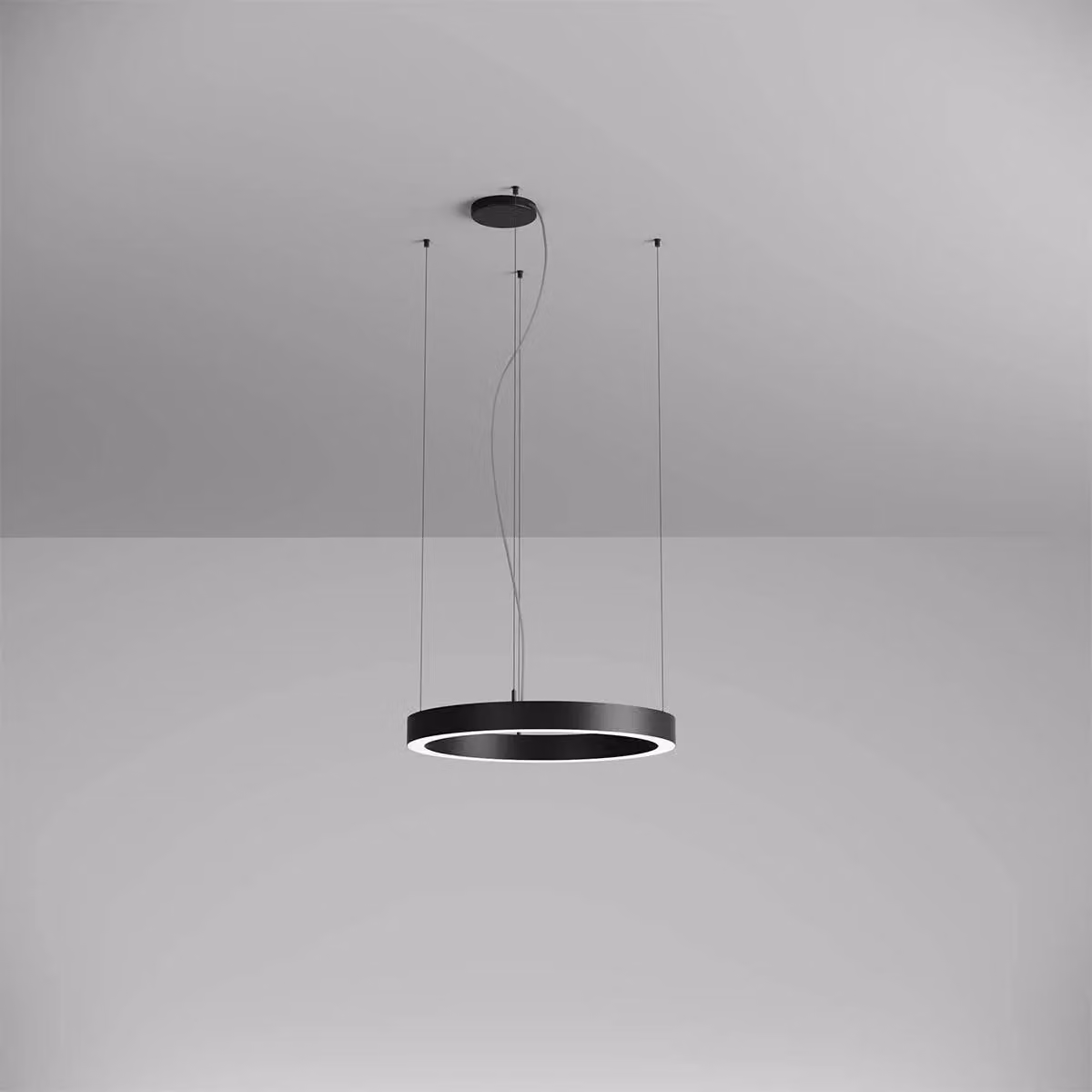 XAMBIT - Apparecchio di illuminazione a sospensione/a soffitto, 38W, 220-240V AC, diametro esterno 600 mm, grado di protezione IP20, angolo di emissione 105°