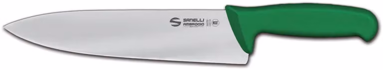 Trinciante cuoco cm 24 verde linea Supra di Sanelli Ambrogio