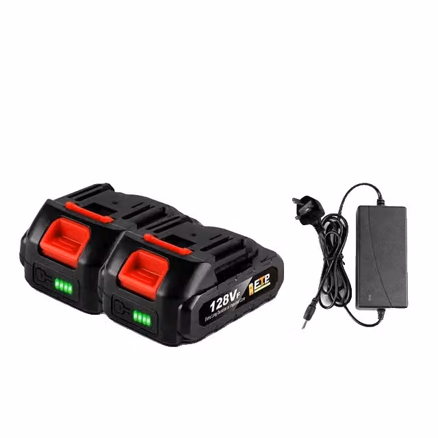 Batteria ricaricabile agli ioni di litio, capacità 22500mAh, compatibile con gli elettroutensili Makita, 2 caricabatterie 128VF-1