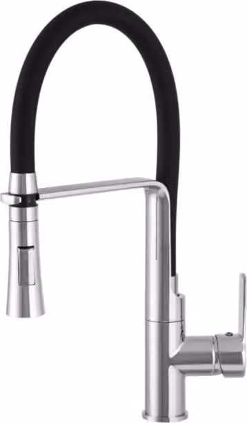 Rubinetto da cucina, 43 cm, oro, bocca girevole a 360°, Vegas