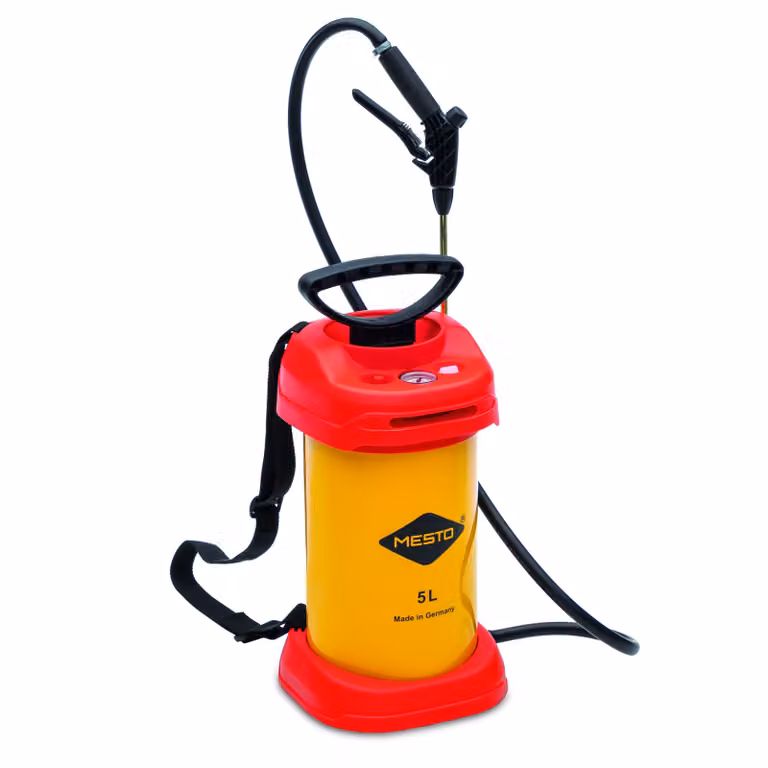 Spruzzatore ad alta pressione Mesto 5 l, acciaio FPM, ugello piatto (3561p)