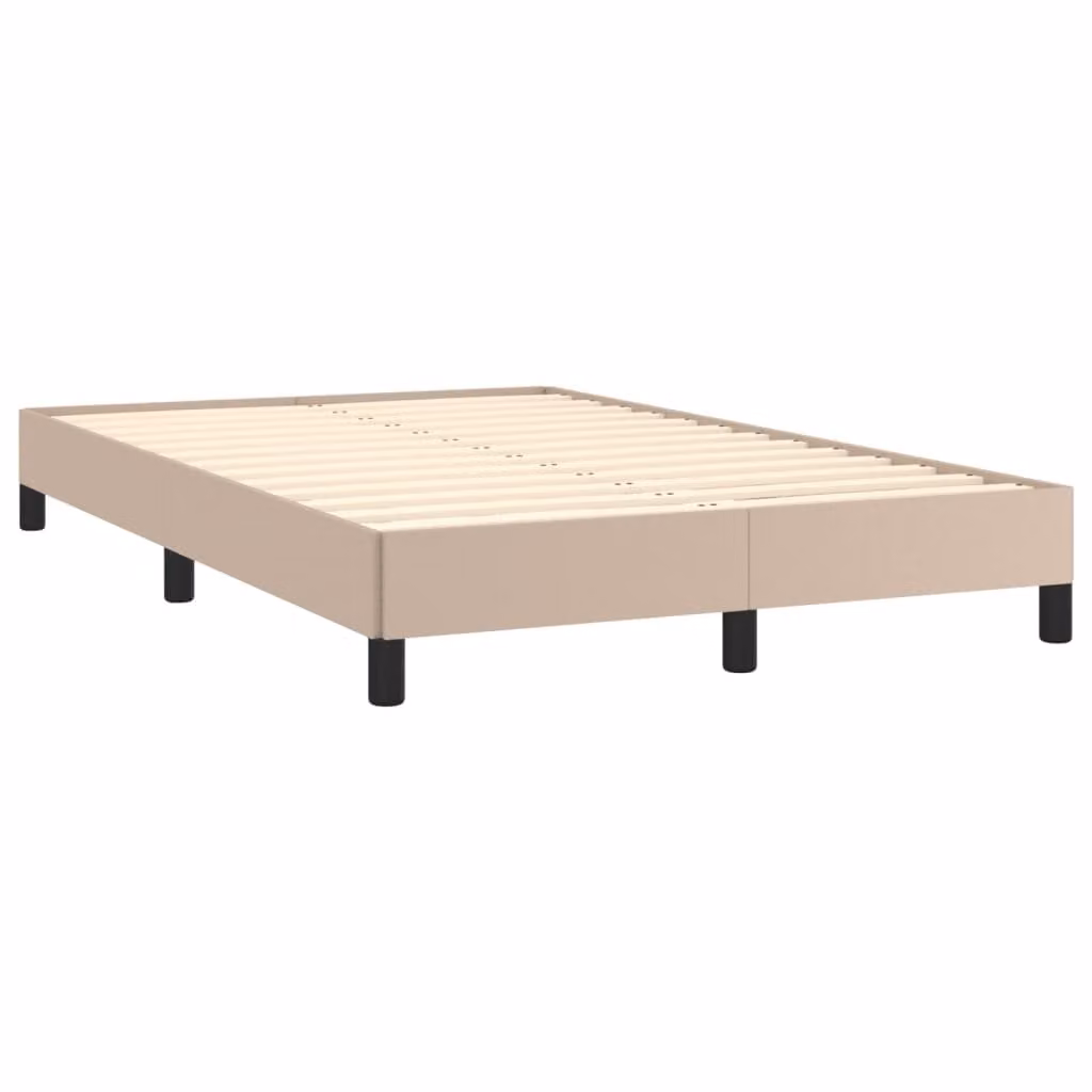 Giroletto senza Materasso Cappuccino 120x190 cm in Pelle finta