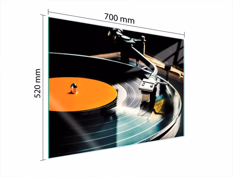 Piastra Protettiva Glassherd 70X52 Vinile