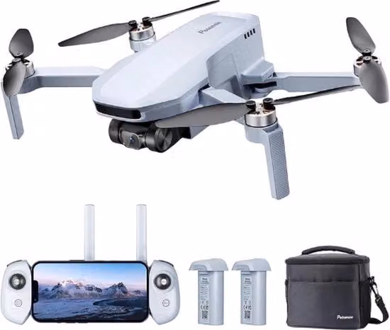 Drone Sony con GPS e Camera 4K Grigio con durata di volo di 62 minuti