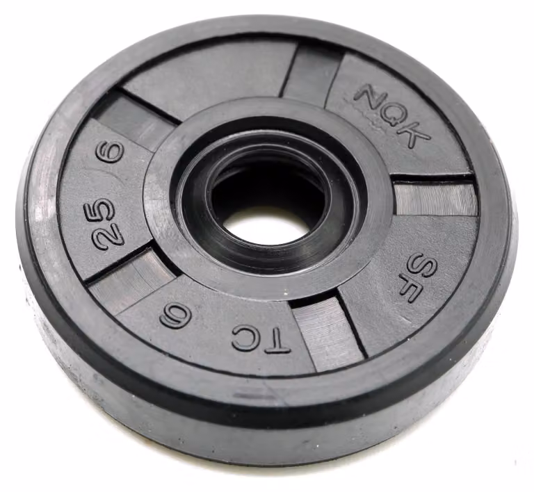 Guarnizione radiale per albero, 6x25x6 mm, NBR 70, conforme alla norma DIN 3760