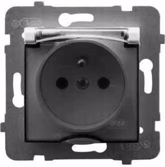 Ospel GPH-1UZ/m/00/d, Bianco, Grado di protezione IP44, 16 A, 71 mm, 42 mm, 71 mm