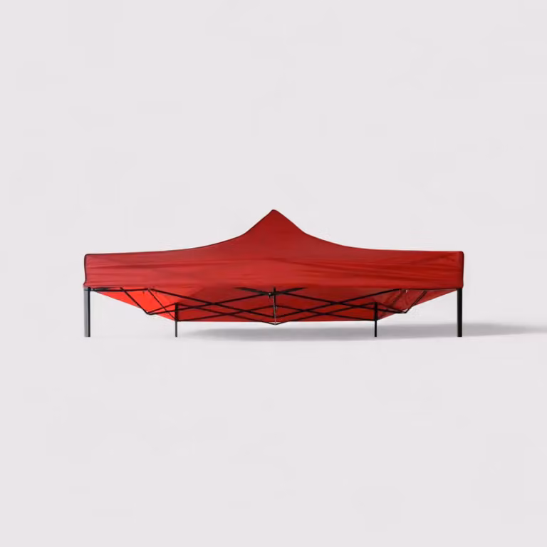 Schisandra - Telo rosso per gazebo 3x3 impermeabile
