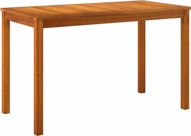 Tavolo da Giardino 110x55x67 cm Legno Massello d'Acacia
