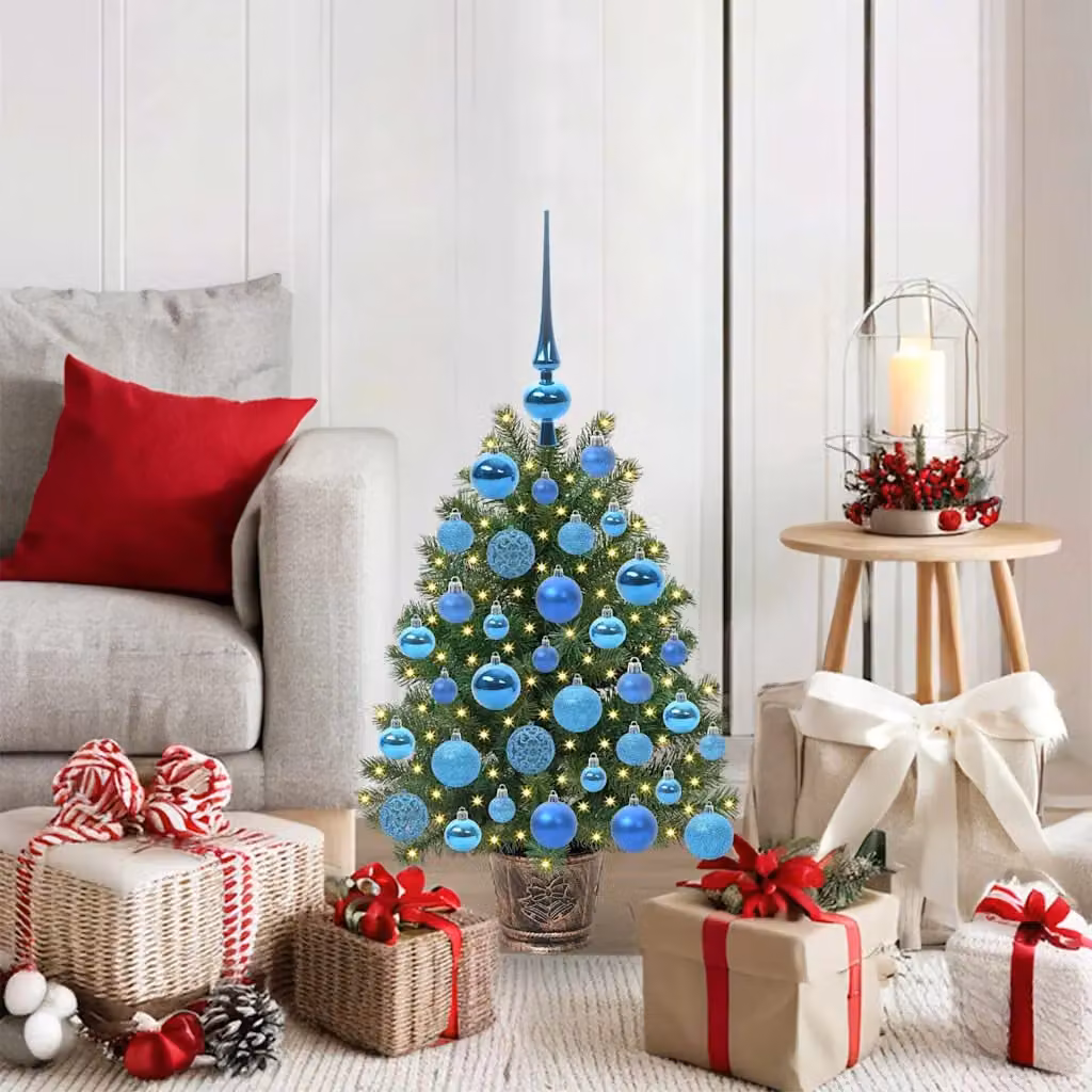 vidaXL Albero di Natale artificiale Verde 75 cm PE e PVC