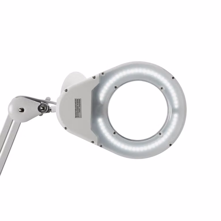 Maul Lampada da tavolo a LED MAULviso, Bianco / Opale, Studio / Ufficio, Plastica, Moderno, Lampada da tavolo LED