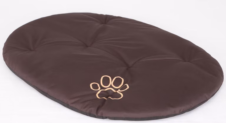 Cuscino per cani Cestino per cani Cuscino per cani Cuccia per cani Cuscino per cani grandi R1 - 41 x 35 cm Marrone scuro