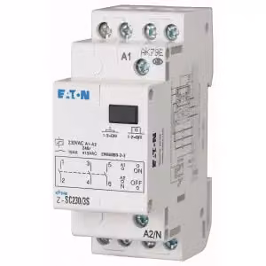 Interruttore di sicurezza Eaton, comando centralizzato, 230 V CA, 1 polo, 1 via, 16 A, 50/60 Hz, 2 moduli 265324